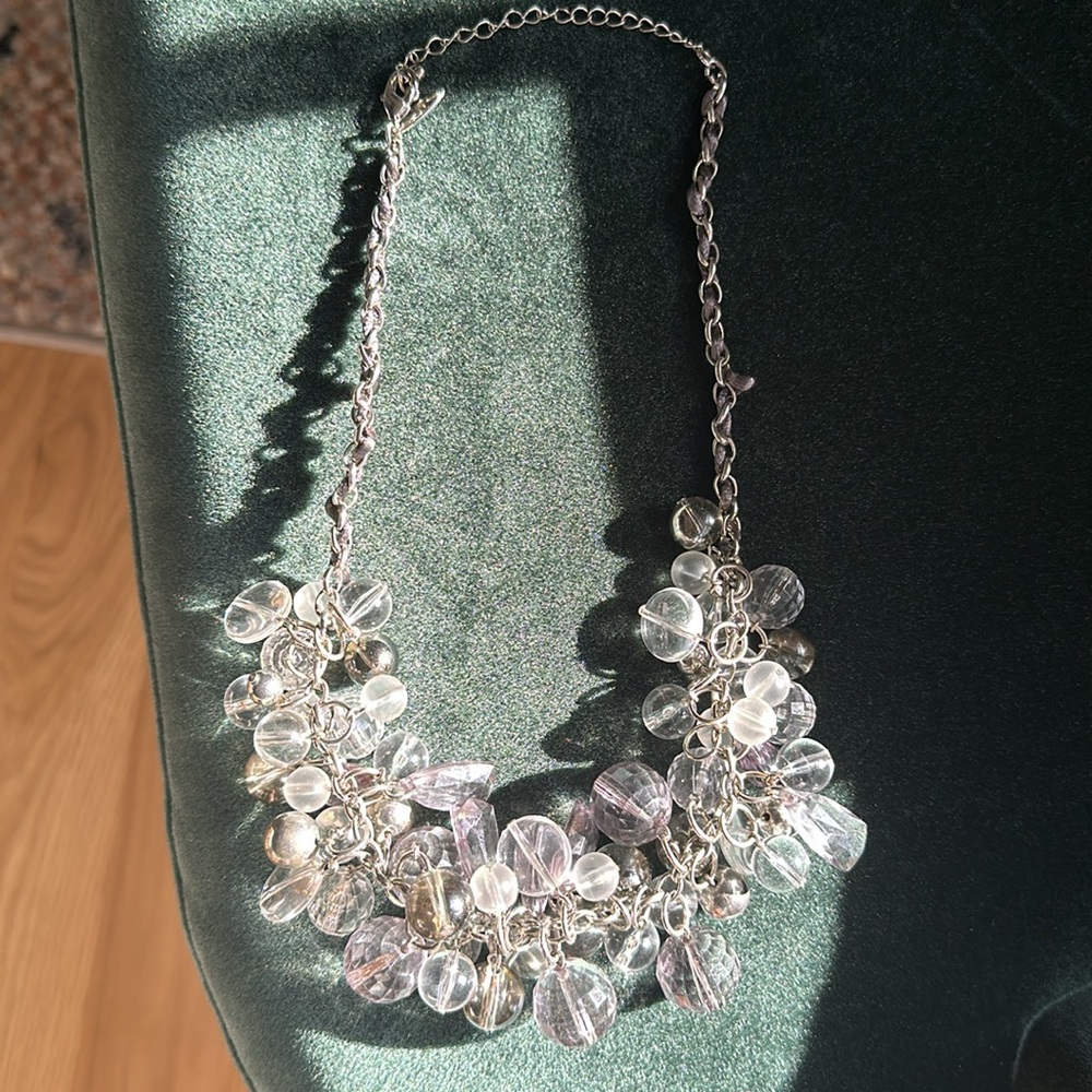 Lucite necklace
